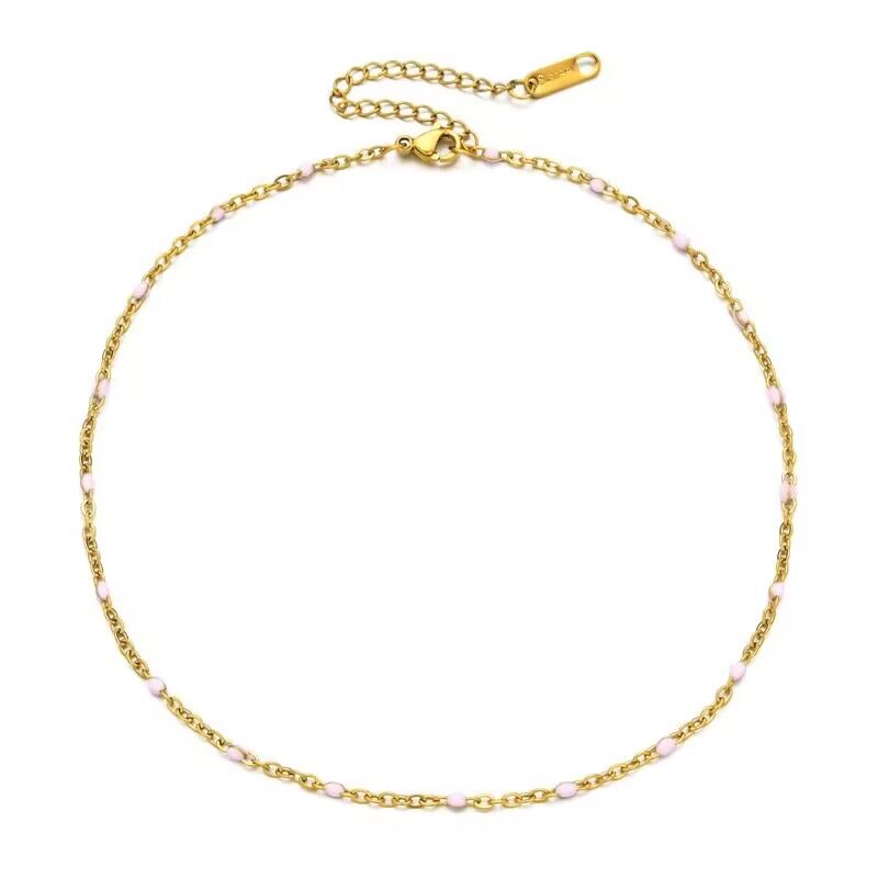 Stainless Steel Anklet Beaded Bells Charm Adjustable Foot Chain