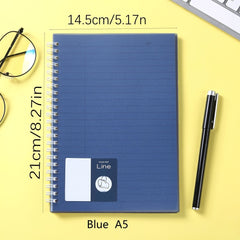 Small Fresh Transparent Soft Cover Coil Notebook