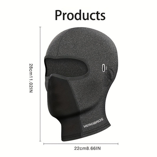Summer Cycling Sunscreen Mask Motorcycle Full Face Cover Helmet Liner