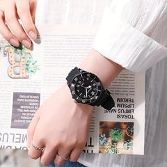 Colorful Student's Pointer Silicone Quartz Watch