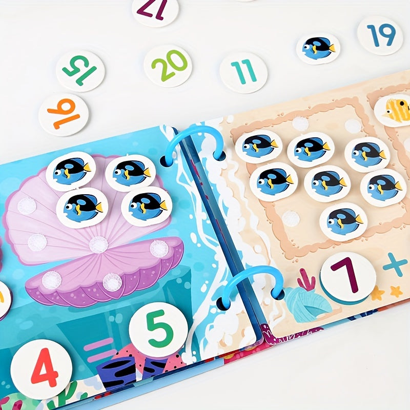 Colorful Early Learning Busy Book for Kids - Engaging Educational Toy