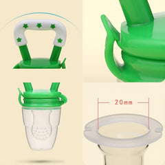Baby Silicone Mesh Bag Feeding Toy for Fruits and Veggies