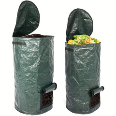 Large Lawn Garden Bag Compostable Heavy Garbage Bag Reusable