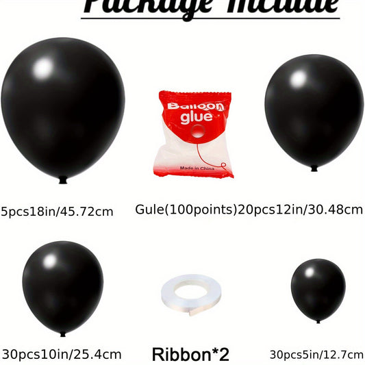85pcs Balloons Garland Arch Kit Different Sizes Matte Latex Balloons Kit