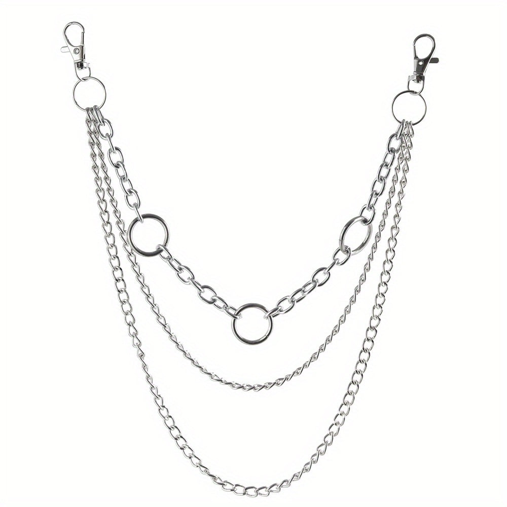 Metal Pants Chain Punk Retro Waist Chain For Men
