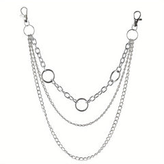 Metal Pants Chain Punk Retro Waist Chain For Men