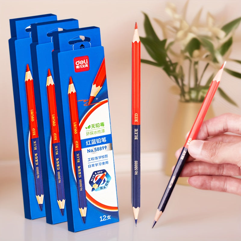 12 Pack Hex Lead Pencils - Pre Sharpened Tips - Medical Engineering Drawing