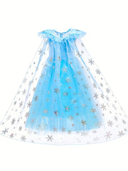 5pcs Girls Princess Costume Party Dress Set with Accessories