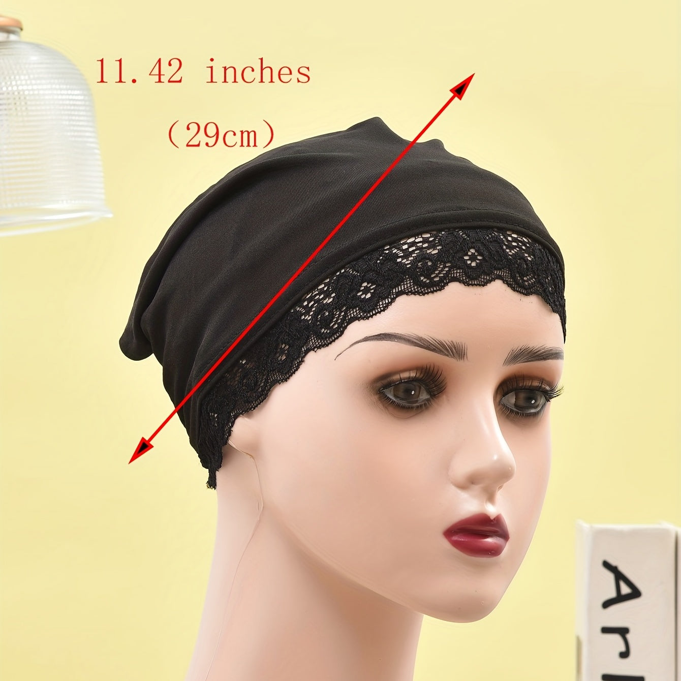 Lace Bandana Hat Thin Breathable Skullies Beanies Cap Women Chemo Cap