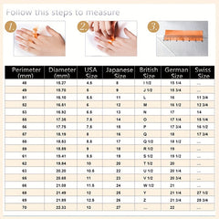Zircon Engagement Rings Set Women Wedding Mens Ring