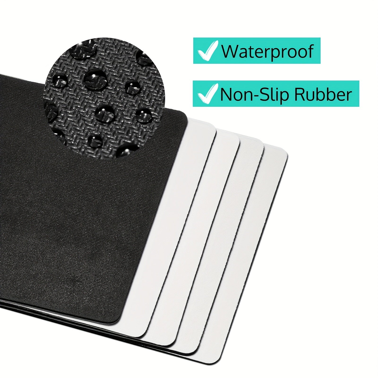 5pcs Sublimation Mouse Pad Blanks For Heat Press Printing