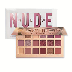 Desert Rose Eyeshadow Palette 18 Colors Earth Tone Pearly Matte Finish