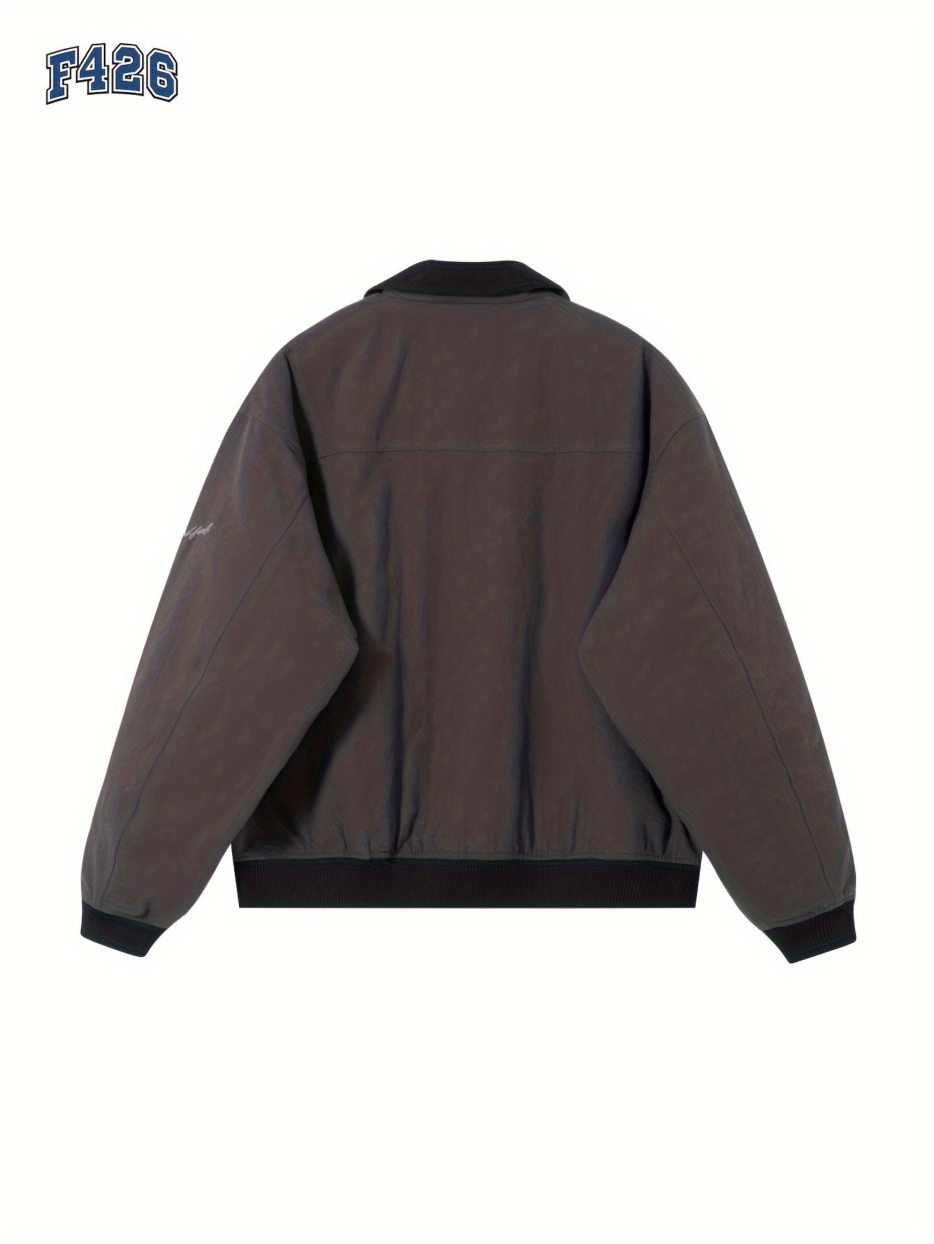 F426 Men's Casual Loose Fit Hip Hop Style Jacket