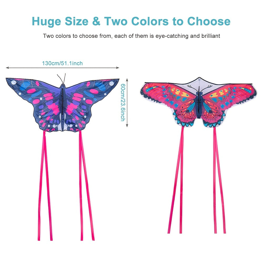 Large Butterfly Kite for Kids and Adults