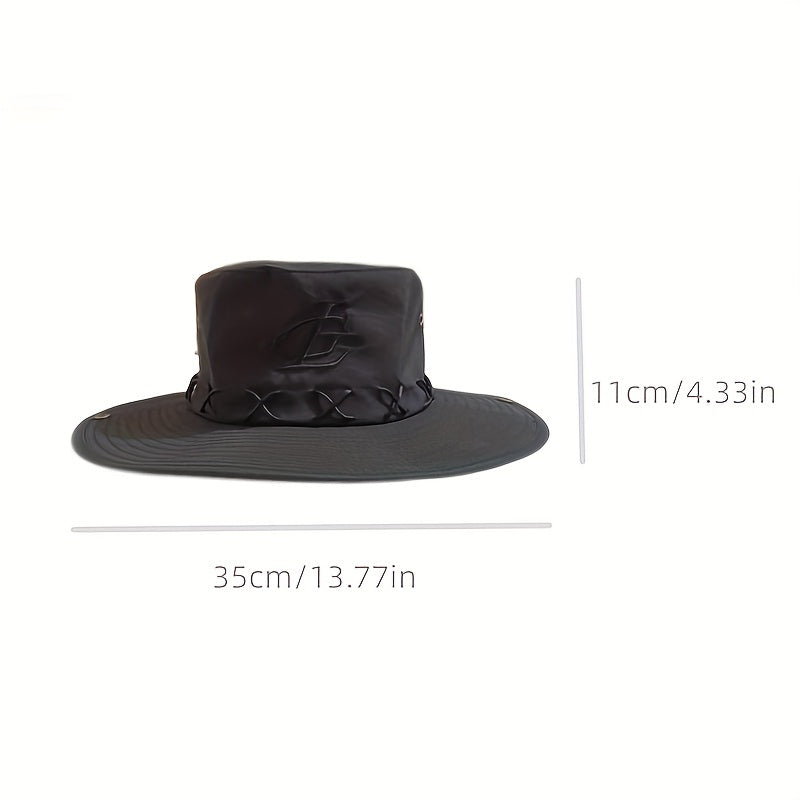 Breathable Sunshade Cowboy Hat for Outdoor Activities