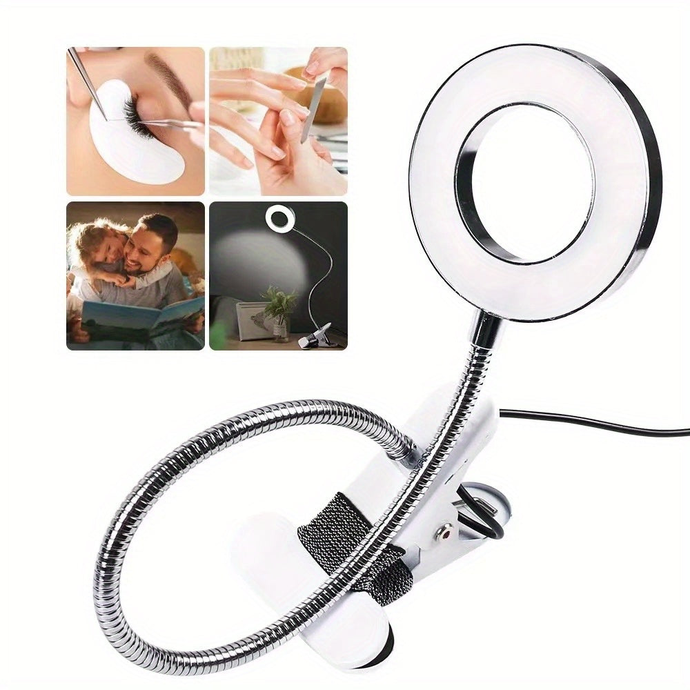 LED Desk Lamp Table Clamp Microblading Tattoo Eye Protection Light 3 Modes