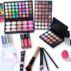 All In One Makeup Set Eyeshadow Palette Lip Gloss Lipstick Concealer