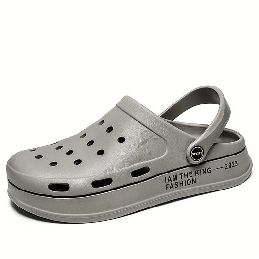 Unisex Lightweight Garden Clogs Hollow Out Sandals