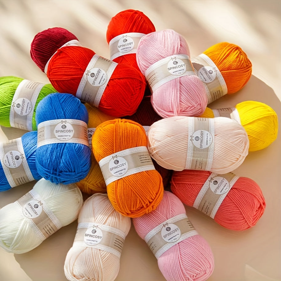 4 Strand Wool Ball 0.11lb Acrylic Hand Woven DIY Needlework Supplies