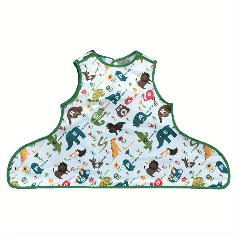 Kids Self-Eating Placemat Leak-proof Bib Cover