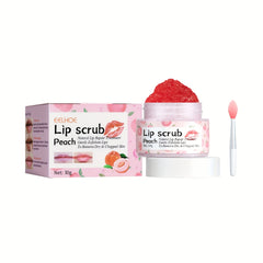 Peach Lip Scrub Exfoliate Moisturize Lips