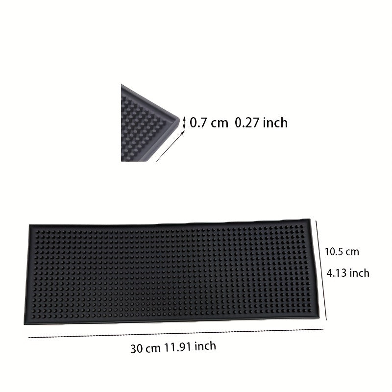 2pcs Bar Mats Professional Countertop Mat for Bar Service 30x25cm Coffee Mat