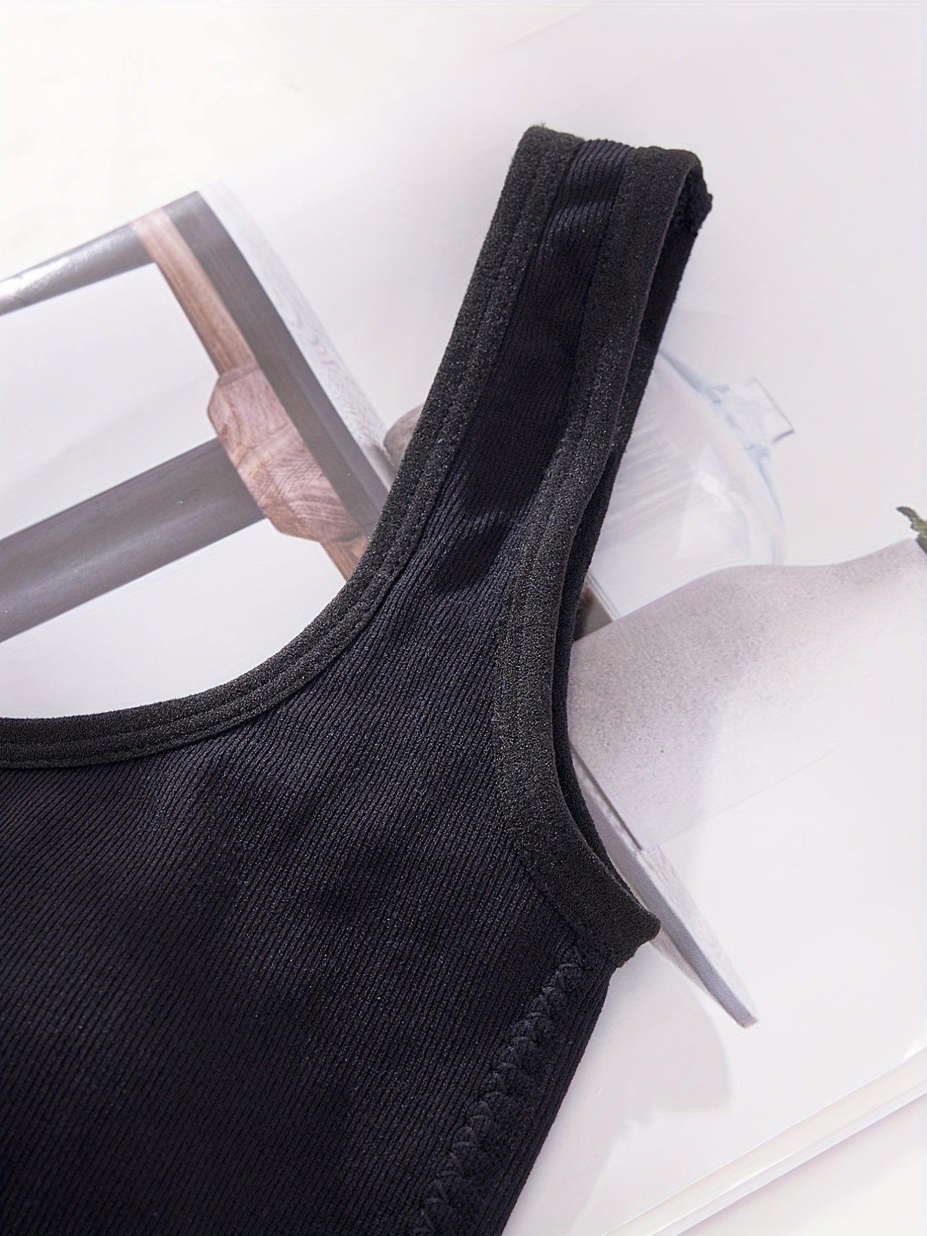 Solid Vest Top Women's Lingerie & Underwear