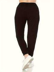  Women's Elastic Stretch Joggers with Pockets
