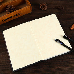 Retro Magic Clerk Book 120 Sheets 141x207mm British Style Inner Pages