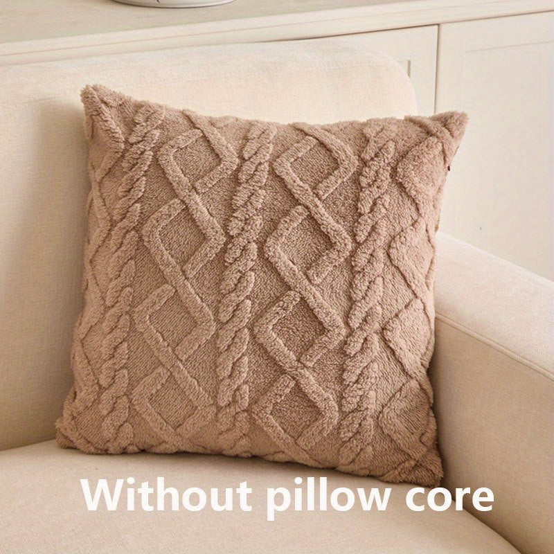 Soft Plush Sofa Slipcovers Anti Scratch Cushion Cover Home Decor