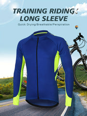 Quick Drying Men's Cycling Jersey with Pocket