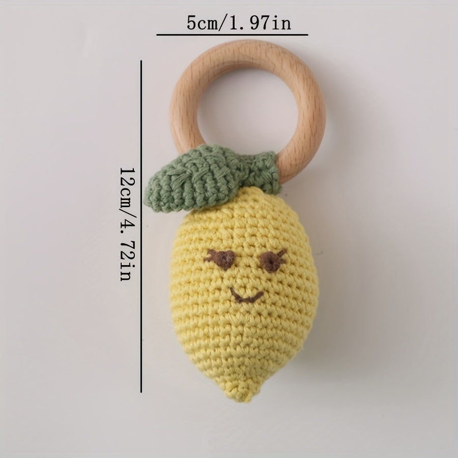 Mango Baby Rattle Toy Handheld Grasping Gift