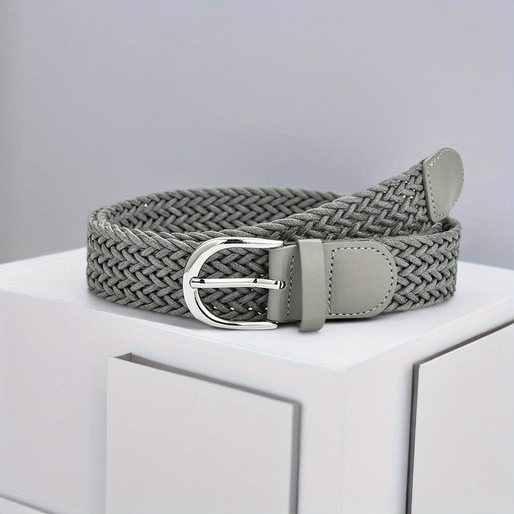 Men's Casual Braided Belt for Dating