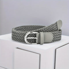 Men's Casual Braided Belt for Dating