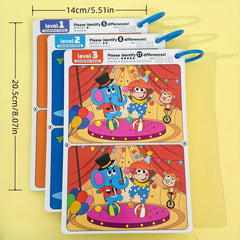 What's Missing Thinking Game Cards - Family Party Board Game - Ages 3+