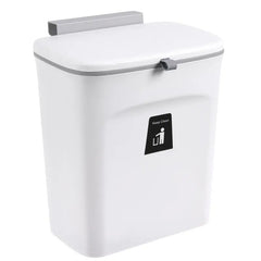 Hanging Trash Can Household Storage Bucket Flip Lid Sliding Trash Can