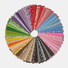 56pcs Square Patchwork Cloth Group Pre cut DIY Cloth Pieces 4 Specifications