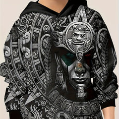 3D Pattern Sweatshirt Hooded Pullover For Party Sports