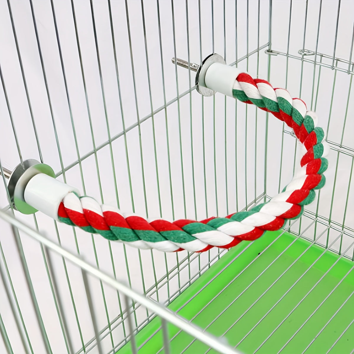 Parrot Standing Rope Spiral Climbing Ladder Bird Toy
