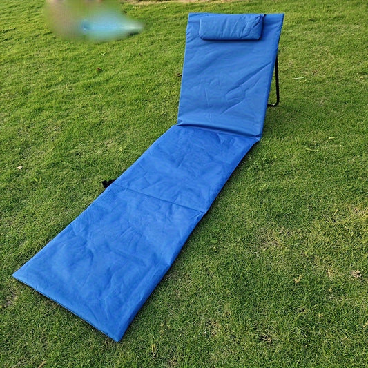 Portable Foldable Beach Mat Camping Seat with Storage Bag