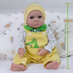 45 72 cm Reborn Baby Dolls Soft Vinyl Toy for Kids