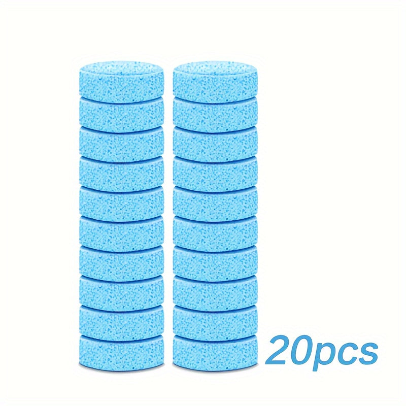 20pcs Effervescent Tablets for Car Windscreen Wiper & Glass Cleaning