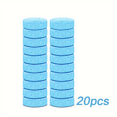 20pcs Effervescent Tablets for Car Windscreen Wiper & Glass Cleaning