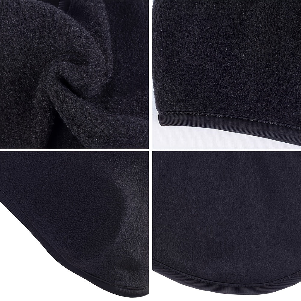 Adjustable Winter Headband with Ear Flaps for Running & Hiking