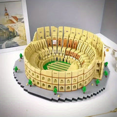 1050pcs Roman Colosseum Building Blocks Set Educational Toy