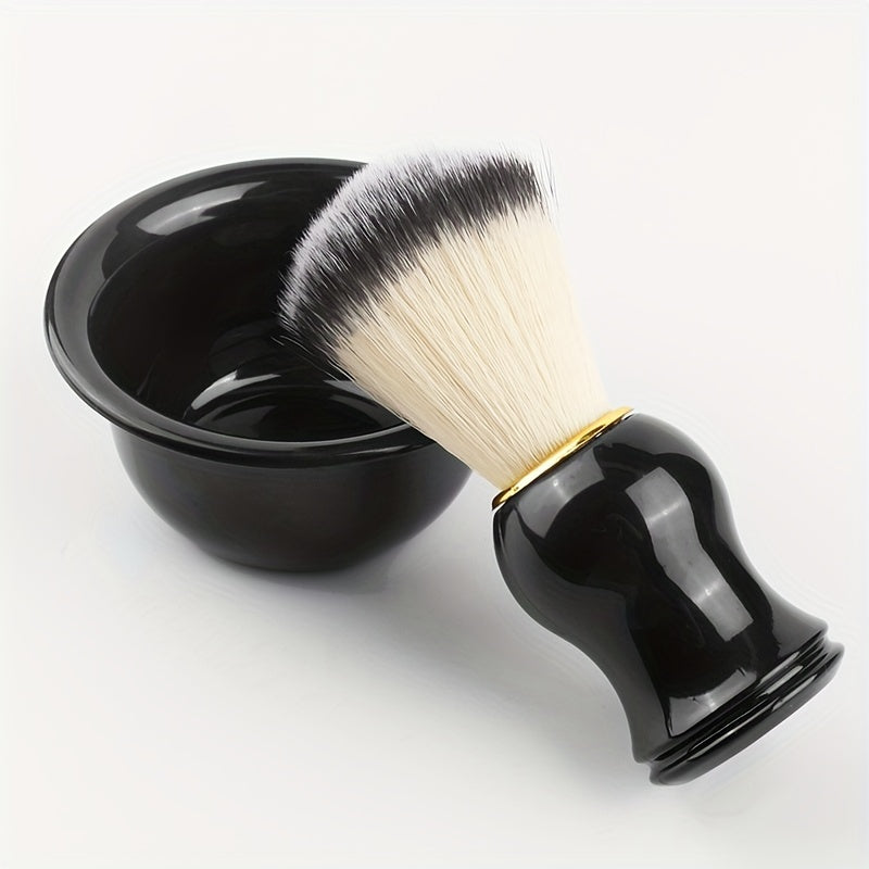 Men's Beard Shaving Set with Shaving Brush Soap Bowl