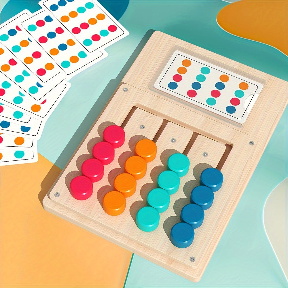 Wooden Educational Toy Puzzle Boosting Logic & Coordination