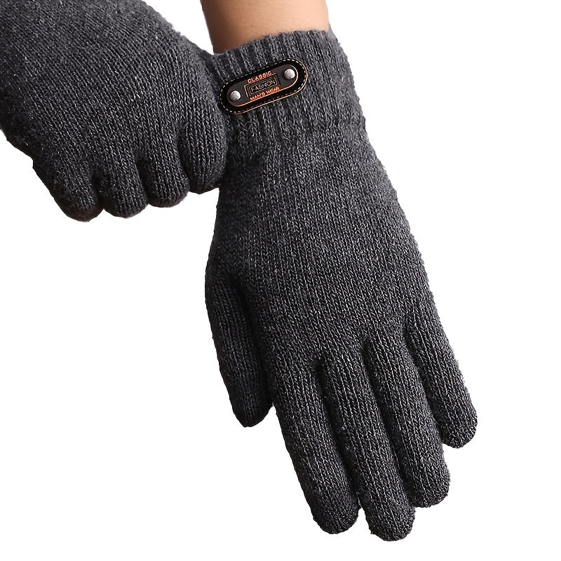 Warm Touch Screen Gloves for Outdoor Activities - Anti Skid and Thermal