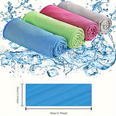 4pcs Cooling Yoga Towel Microfiber Quick Drying Sports Towel
