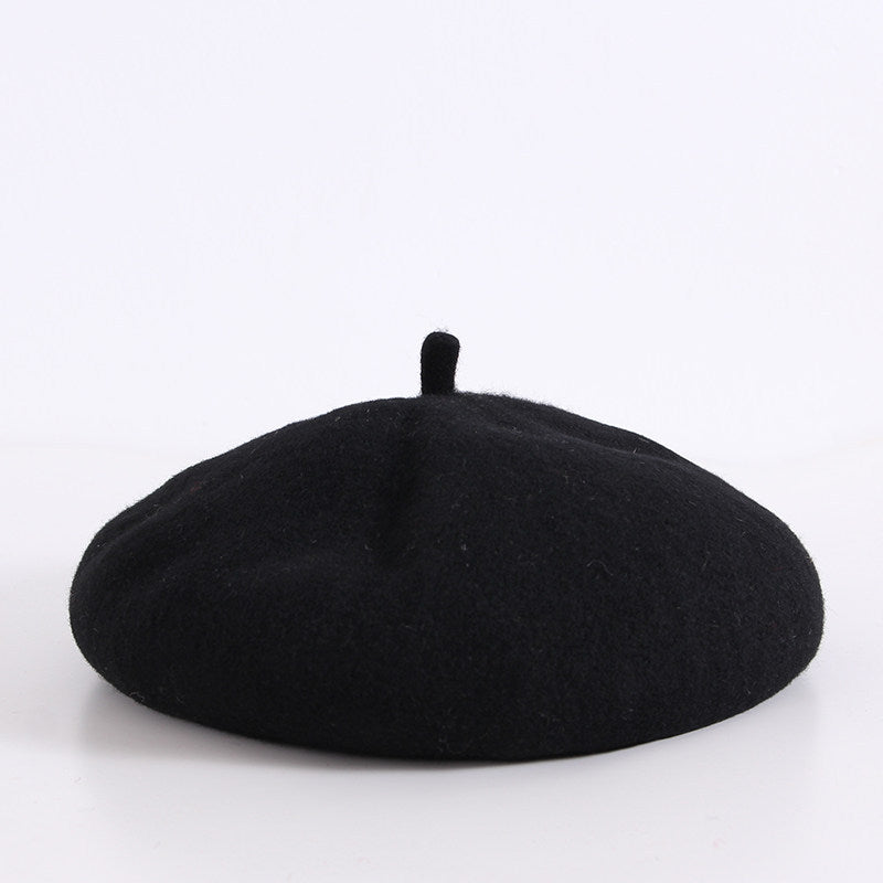 Girls Beret Hat Decorative Hair Accessories For Autumn And Winter
